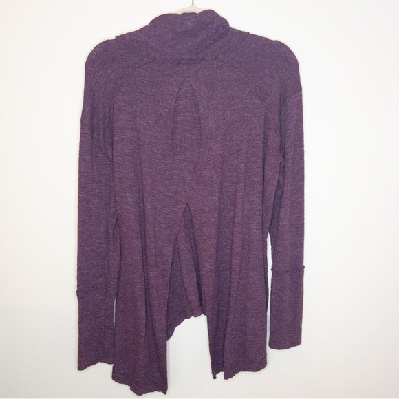 We The Free Free People Split Back Cowl Neck Knit Blouse - Picture 6 of 9
